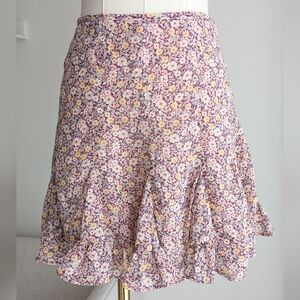 Lulu's Dress Forum Chiffon Floral Skort